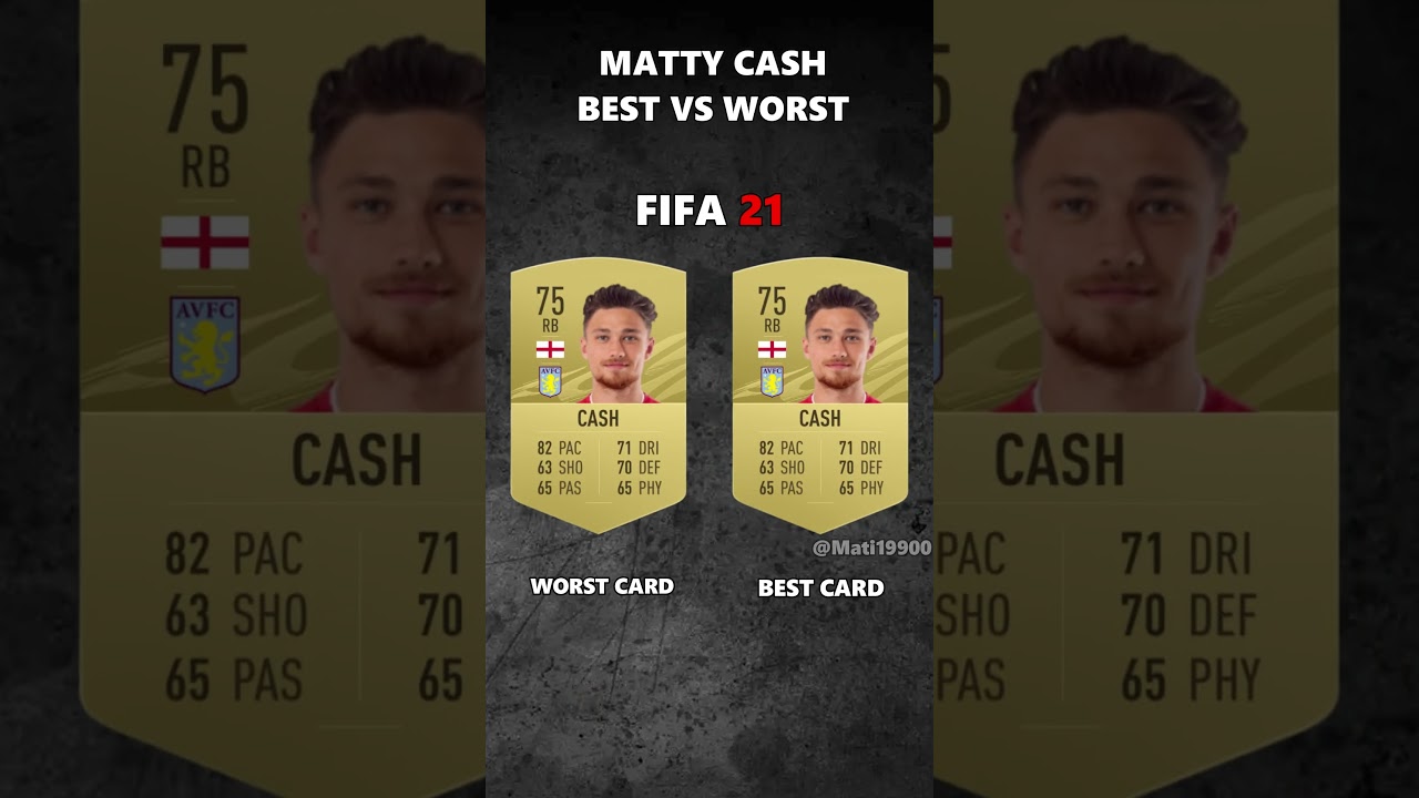 MATTY CASH BEST VS WORST CARD IN EVERY FIFA! (10-24) #eafc#cash #astonvilla #poland