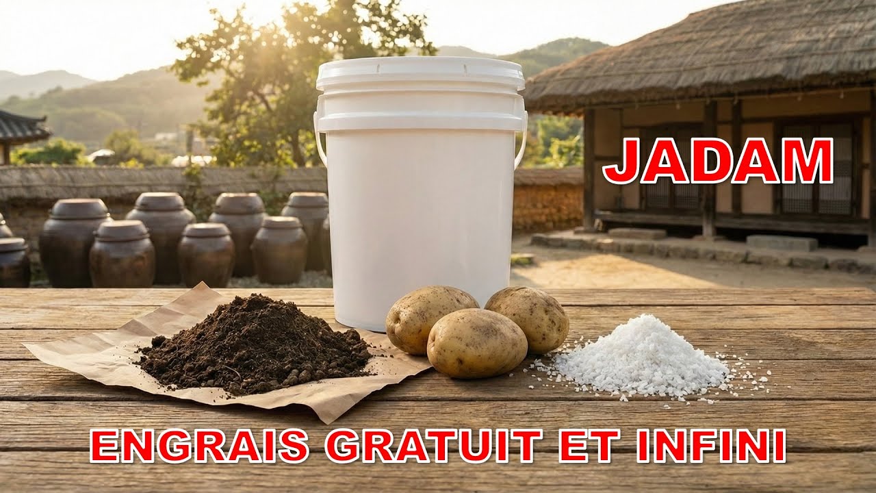 🌱 JADAM : L'engrais GRATUIT et infini