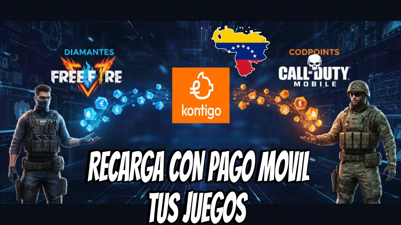 RECARGA DIAMANTES Y CODPOINTS EN VENEZUELA CON PAGO MOVIL