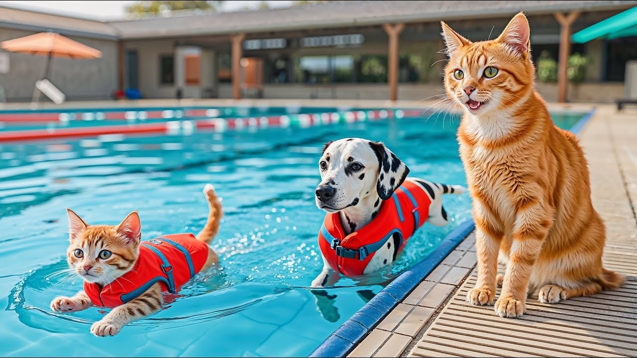 Mama Cat Rescues a Sick Kitten and Nurses It Back to Health 🐱❤️🐾