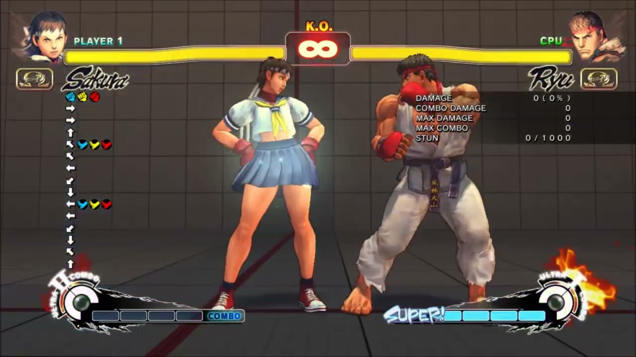 SF4 Omega на первый взгляд — Сакура