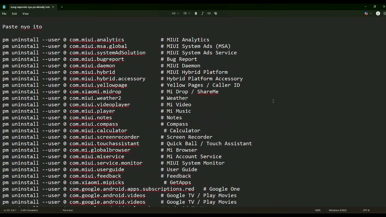 Debloat and remove ads Poco F8 Pro/Ultra