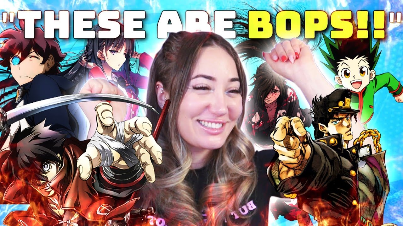 REACTING to ANIME OPENINGS & ENDINGS For The FIRST TIME!!!