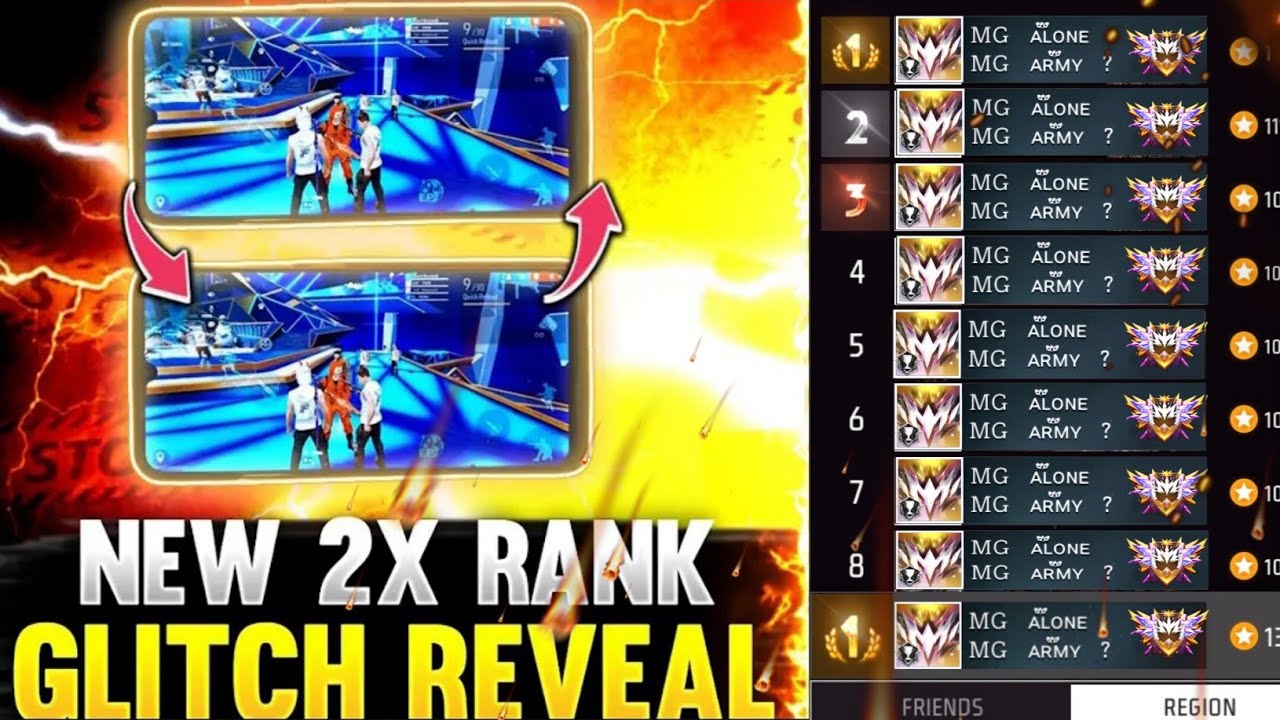 Br Rank Double Device Glitch Reveal Season 44 Free Fire 🤯| How To Grandmaster Puss Free Fire #brrank