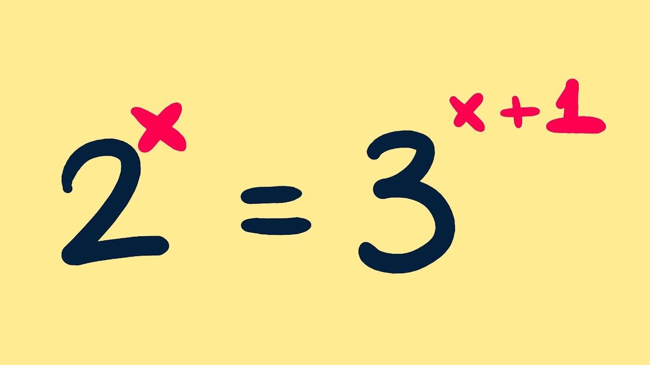 Equação exponencial, VC consegue resolver essa? | Matemática