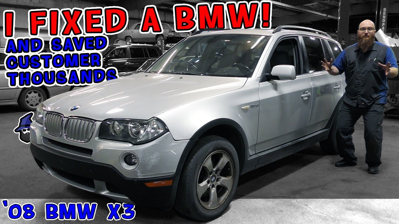 As much as the CAR WIZARD hates BMW's, he saved owner thousands fixing this '08 X3. What did he do?