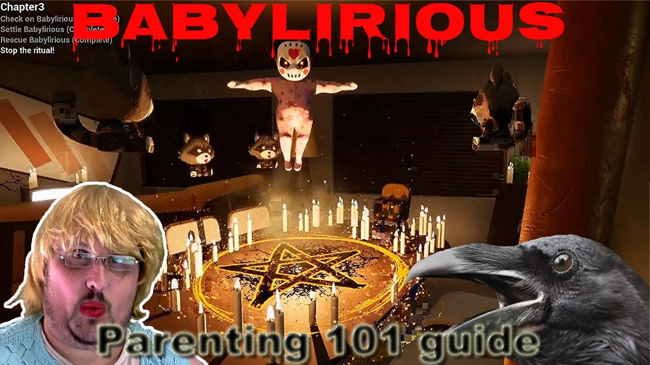 babylirious horror game | itch.io | parenting 101