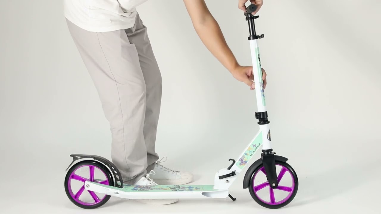 STAR SCOOTER Montage Zusammenbau City Kinder Roller Scooter 205mm