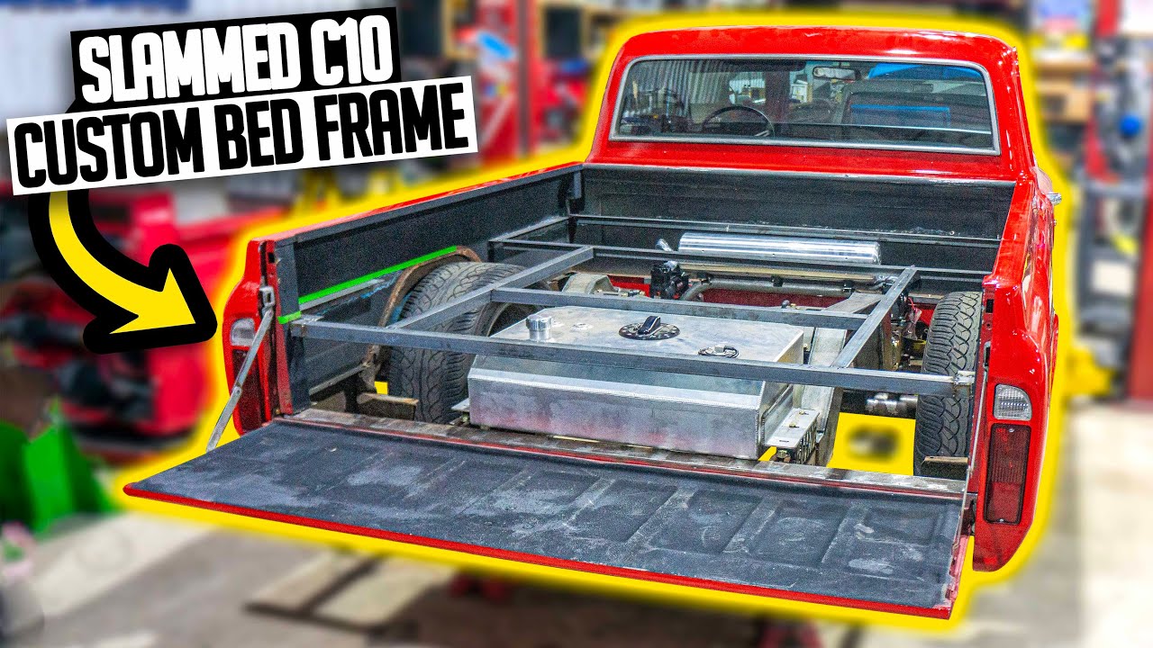 Building a C10 Bed for a C-Notched Frame -Bagged 1970 Chevy Truck