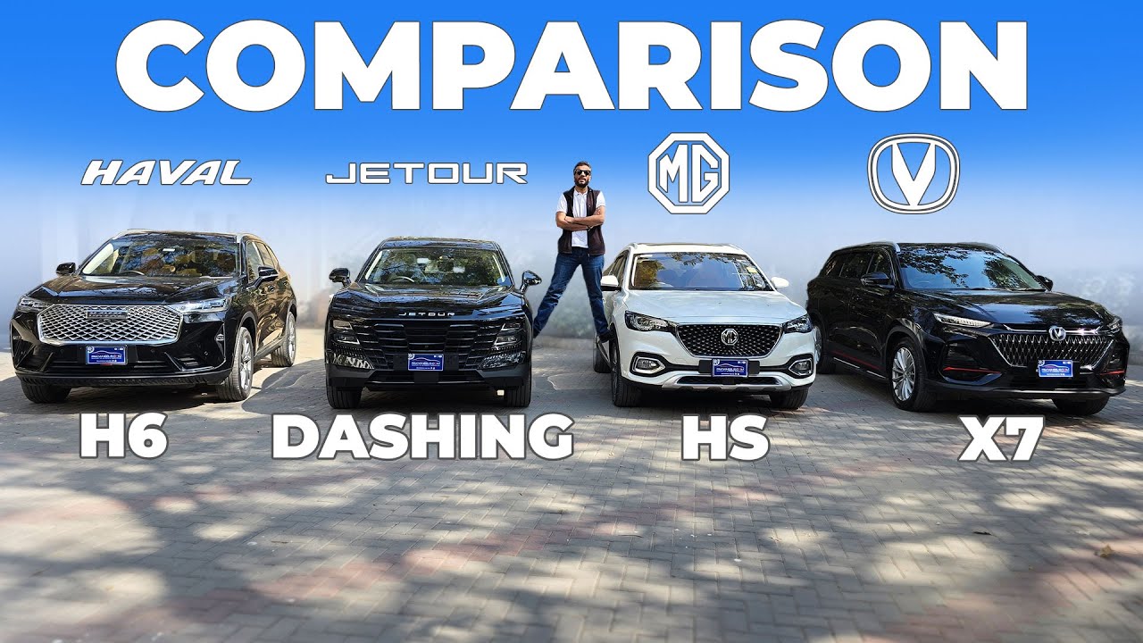 The Ultimate SUV Comparison! | Jetour Dashing vs MG HS vs Haval H6 vs Changan Oshan X7 | PakWheels