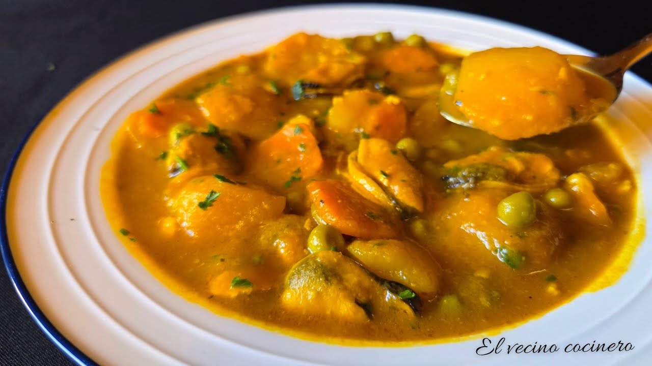 Mira que guiso tan rico con una lata de mejillones‼️