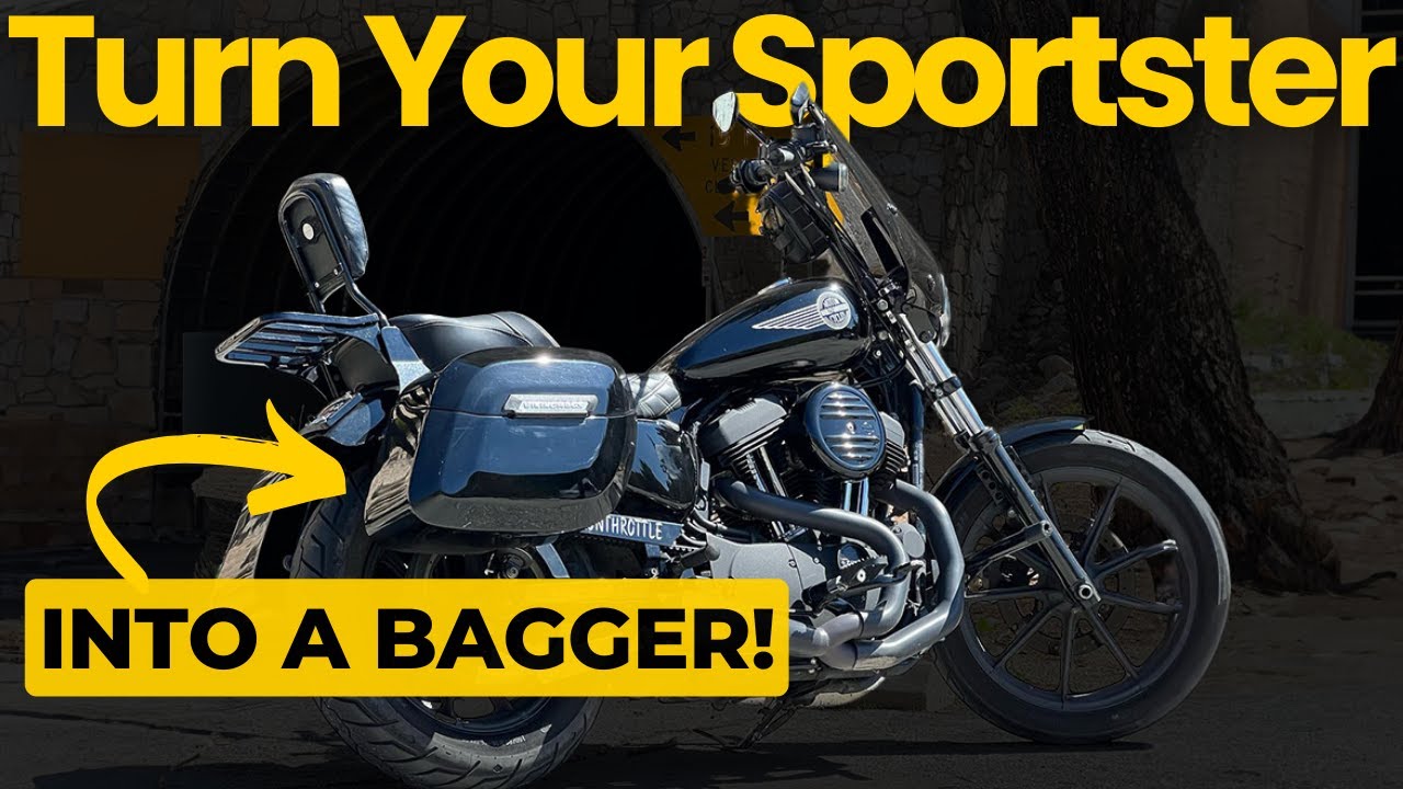 Harley Sportster 1200 Saddlebags That Made My Life So Much Easier!