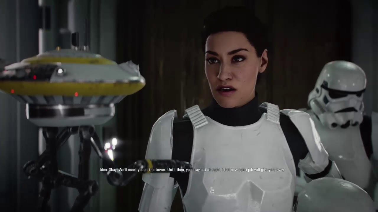 Star Wars Battlefront 2 Campaign Mission Nine: Under Covered Skies IDEN UNDERCOVER!!!!