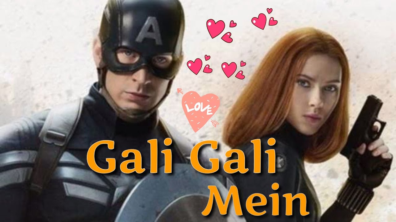 Gali Gali |Captain America and Black Widow |Kgf |Gali Gali Mein Phirta hai |Neha Kakkar|Kgf Avengers