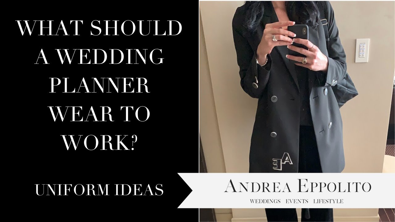 What Should a Wedding Planner Wear?  Uniform Ideas from Las Vegas Wedding Planner Andrea Eppolito