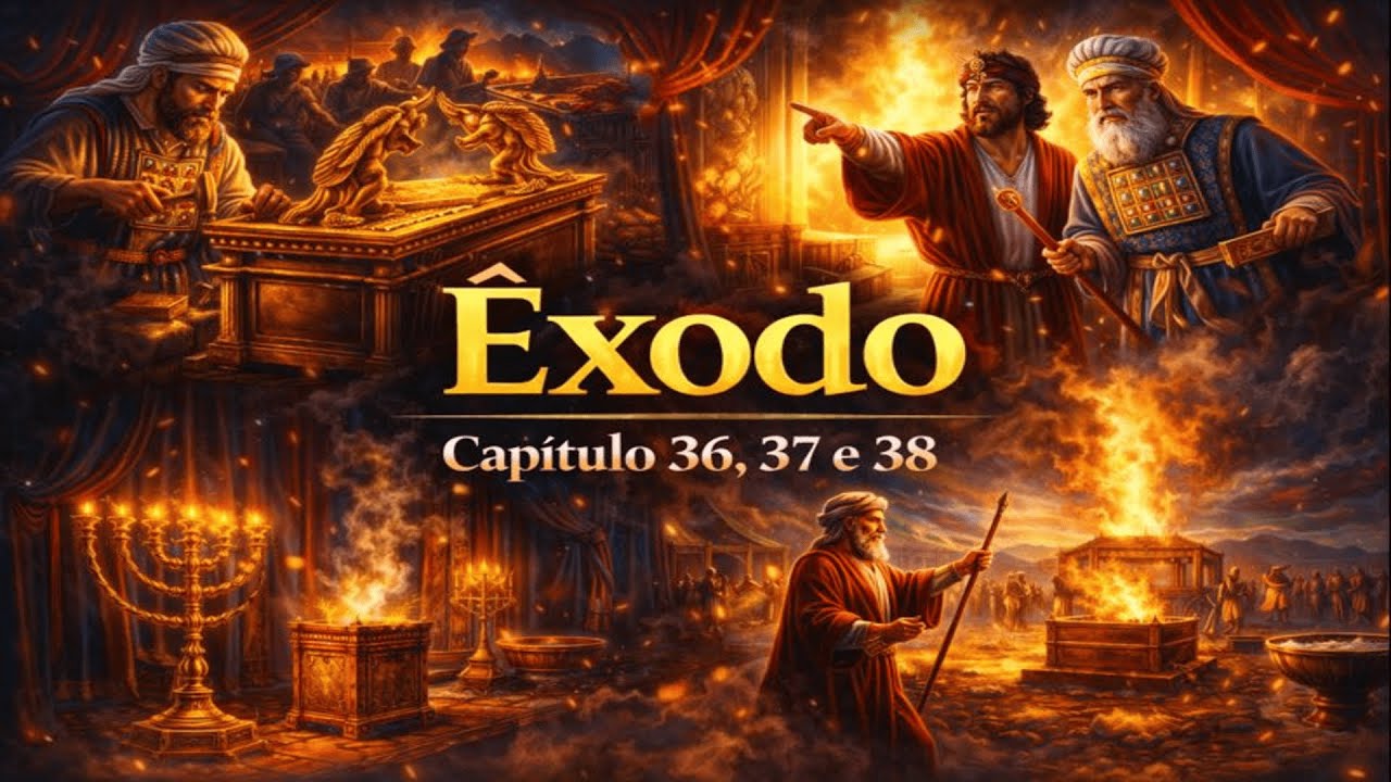Êxodo 36 a 38: A Construção do Tabernáculo e a Fabricação dos Móveis Sagrados