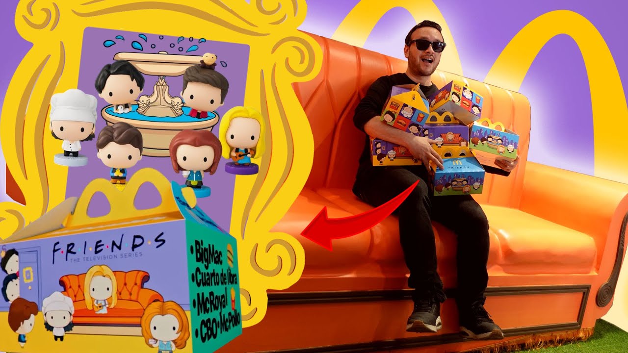 🛋️ ¡LA COLECCIÓN DE FRIENDS DE MCDONALDS! 🍔