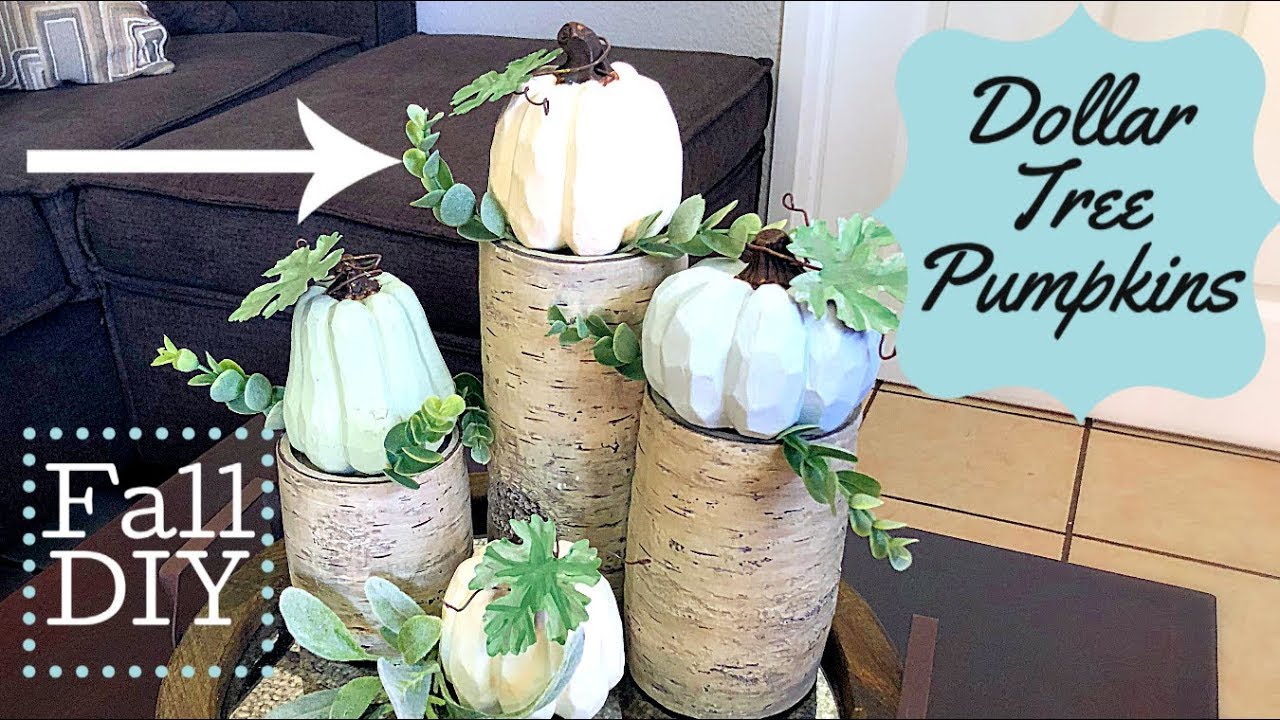Fall Dollar Tree Pumpkins | Dollar Tree DIY