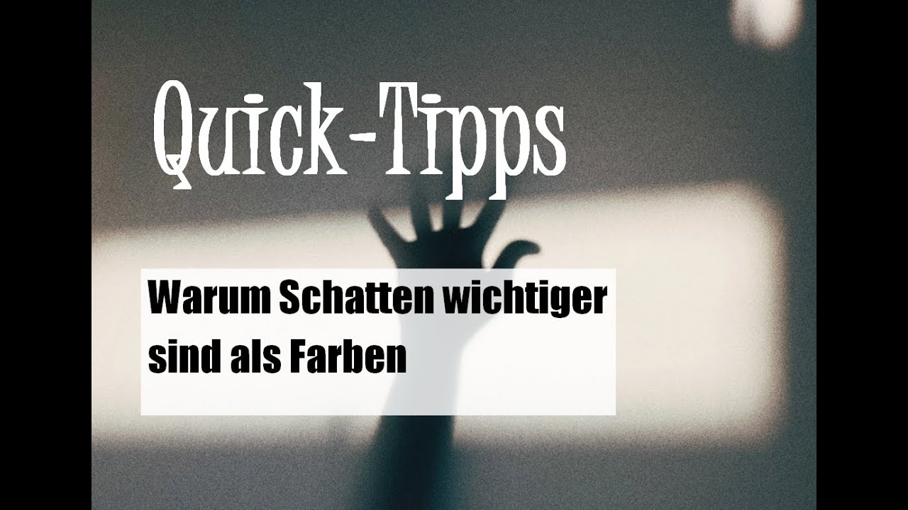 Quick-Tipps Nr. 37: Warum Schatten wichtiger sind als Farben | Acryl malen