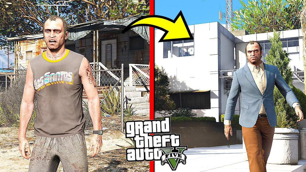 ТРЕВОР наконец-то ПОСТРОИЛ НОВЫЙ ДОМ!! ...но с сюрпризом... - GTA 5 (Моды ГТА 5)
