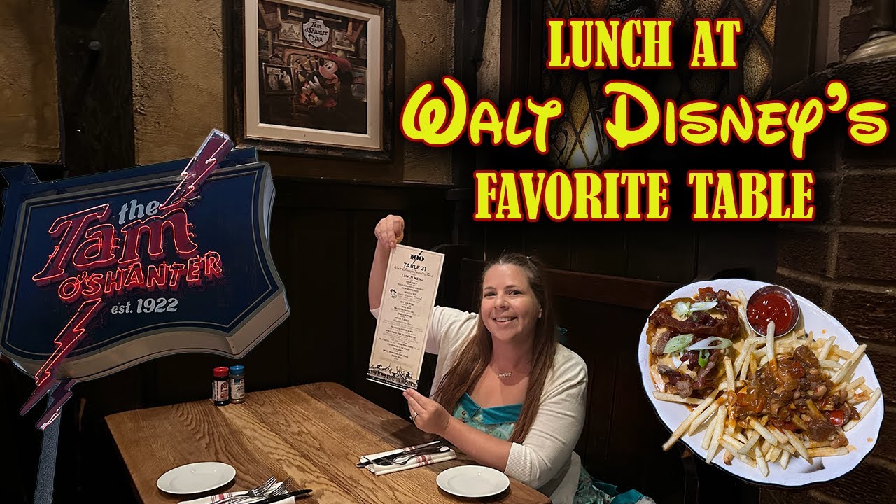 🍽️ LUNCH AT WALT DISNEY’S FAVORITE TABLE! | Inside Tam O’ Shanter – A Hidden Hollywood Gem ✨