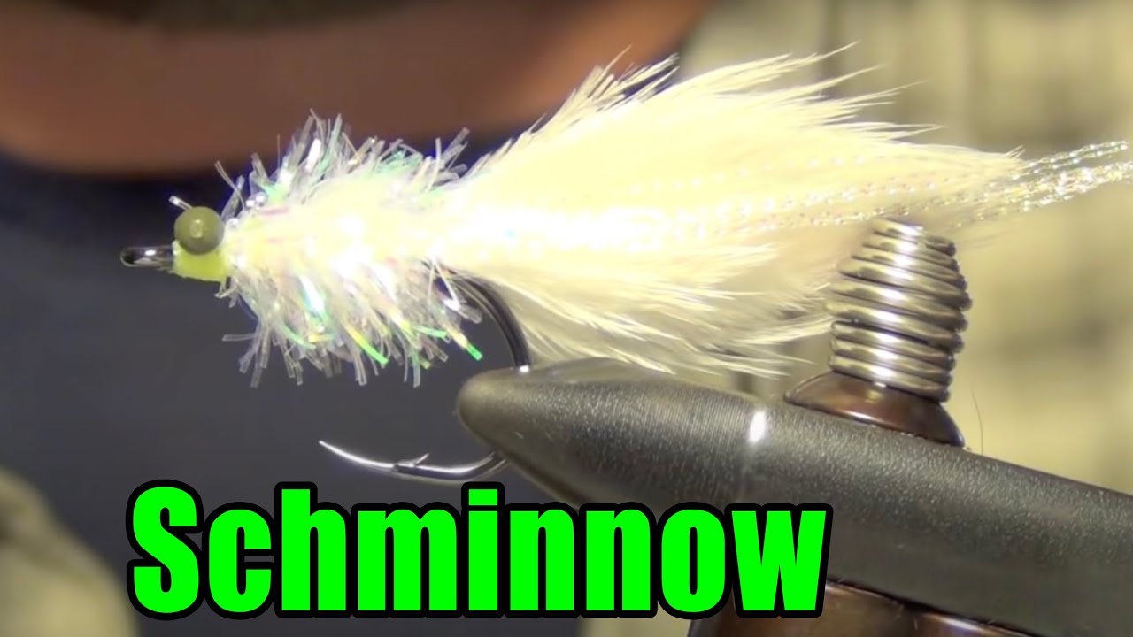 Schminnow Fly Tying - Best Florida Snook Saltwater Fly - Norm Zeigler Fly Pattern
