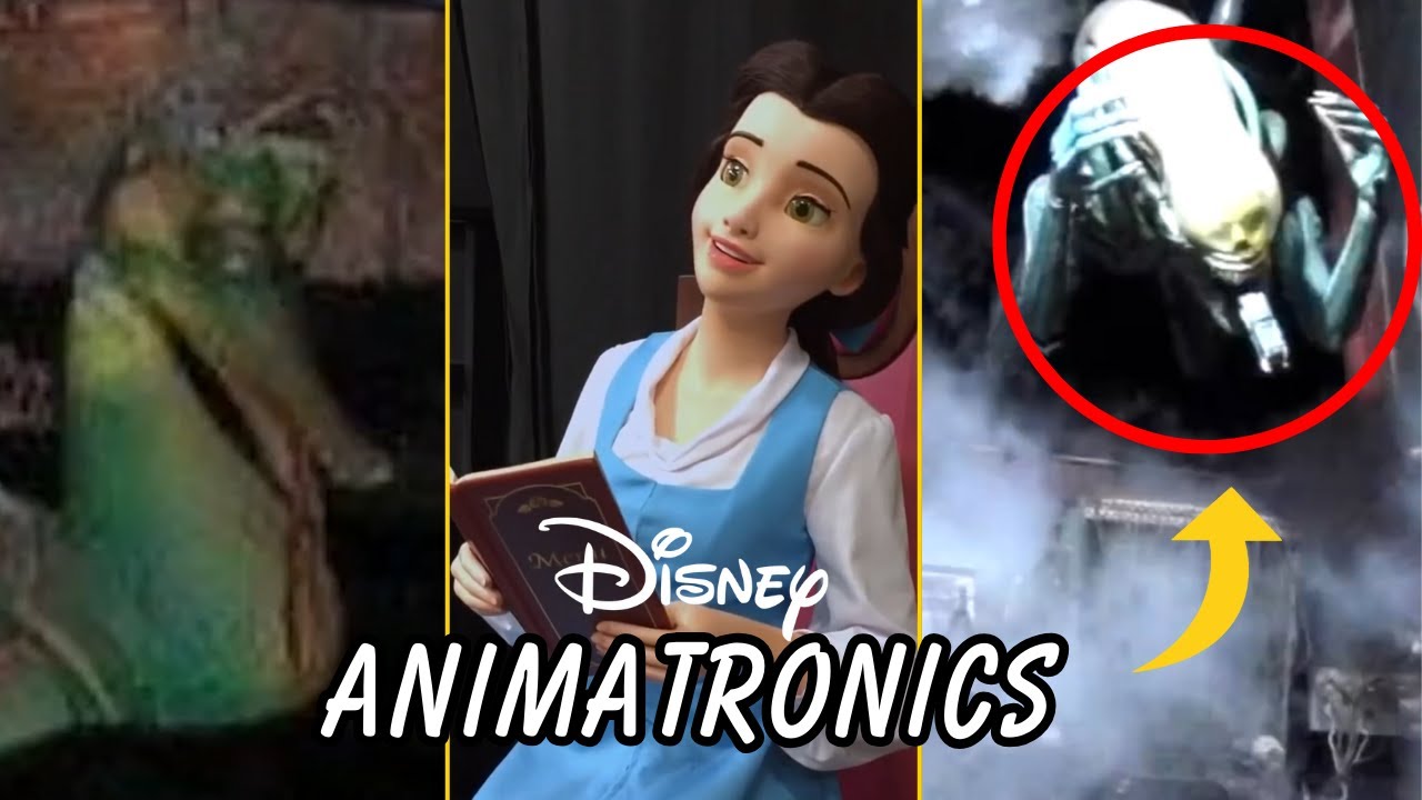 AUDIO ANIMATRONICS DA DISNEY PELOS ANOS