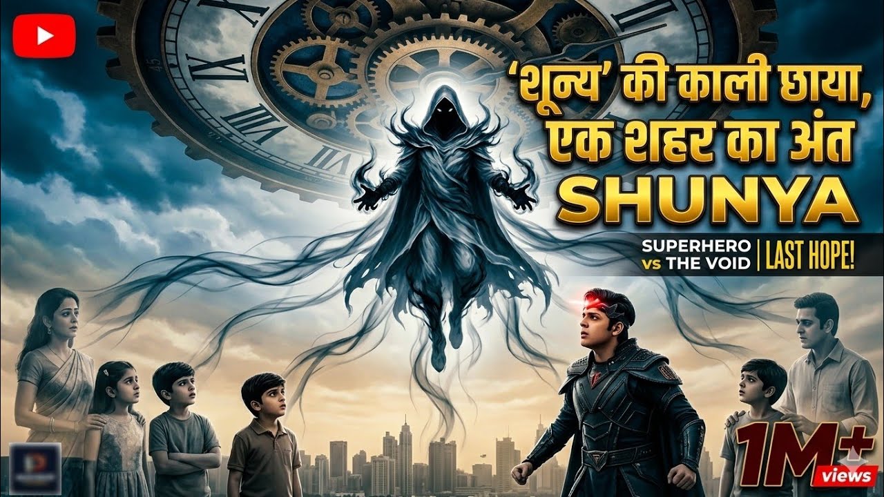 उसने अंधेरे का तूफ़ान छोड़ दिया।पूरा आकाश काला हो गया।बालवीर ने अपनी शक्ति से प्रकाश की ढाल बनाई। 
