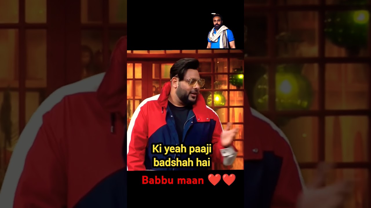 Badshah on babbu maan 💸❤️ 