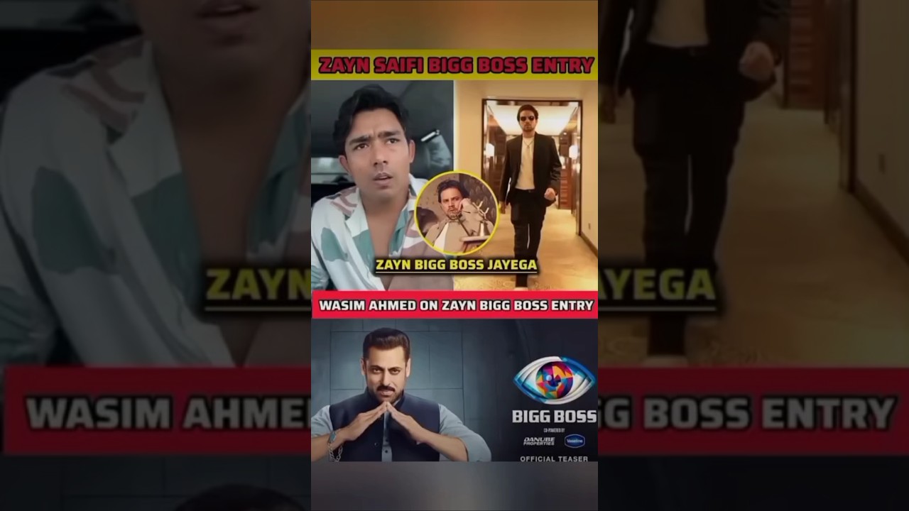 The AURA of Zayn Saifi in BIG BOSS 