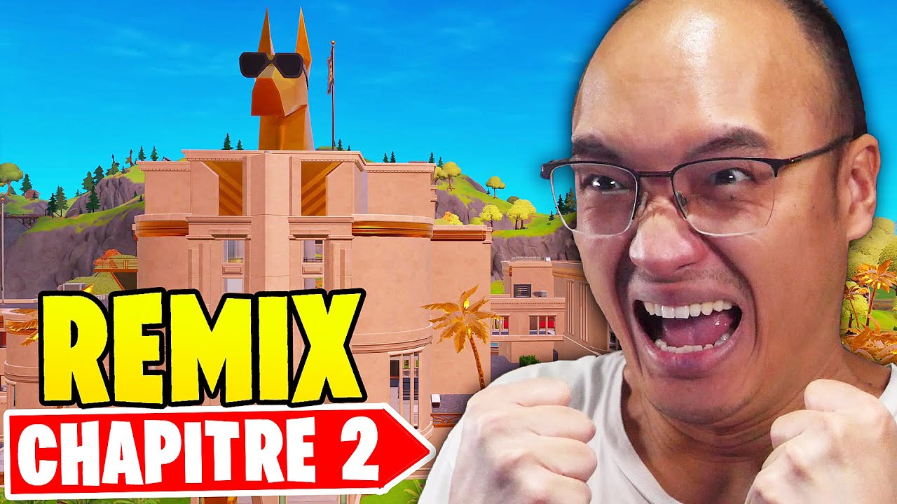 FORTNITE CHAPITRE 2 REMIX EST ENFIN ARRIVÉ !