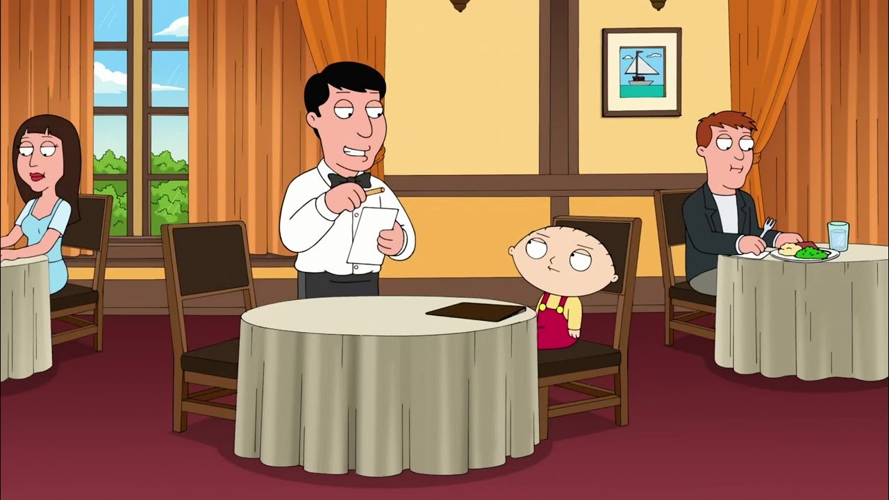 Family Guy - Funny waiter