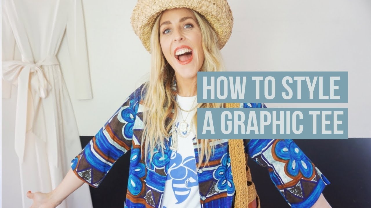 HOW TO STYLE A GRAPHIC TEE// THE ALWAYS PLAY DRESS UP TEE