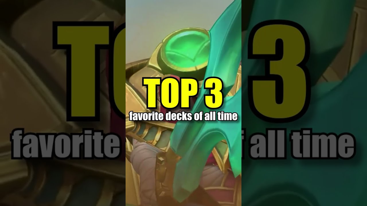 Top 3 Decks in Legends of Runeterra
