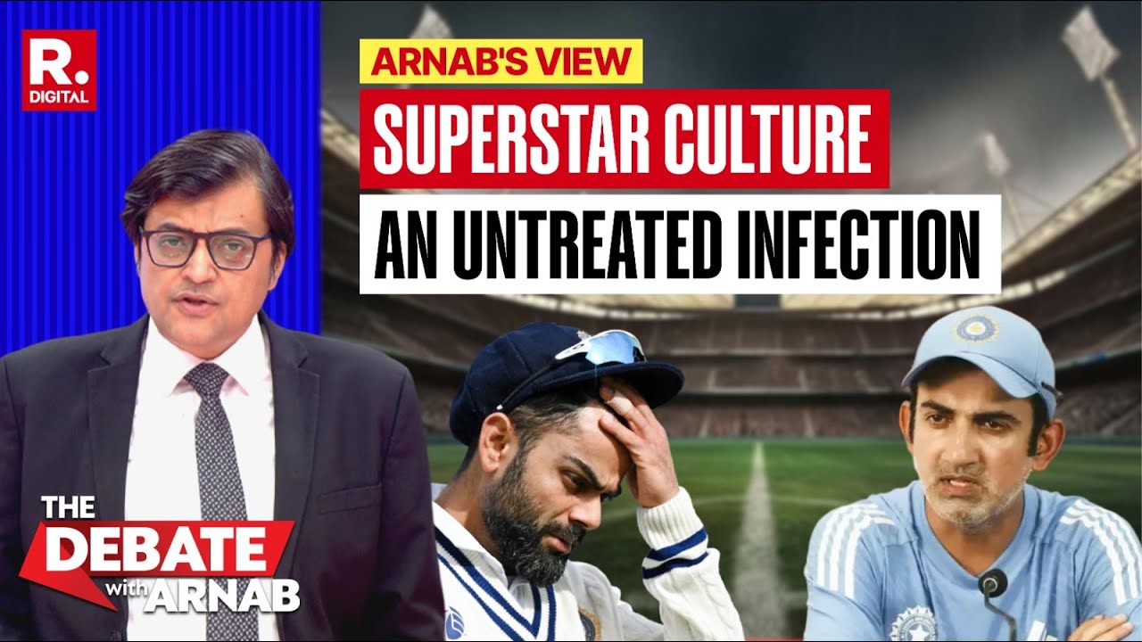 Arnab's Sharp Takedown Of Cricket's Superstar Culture: An Infection That Has Gone Untreated