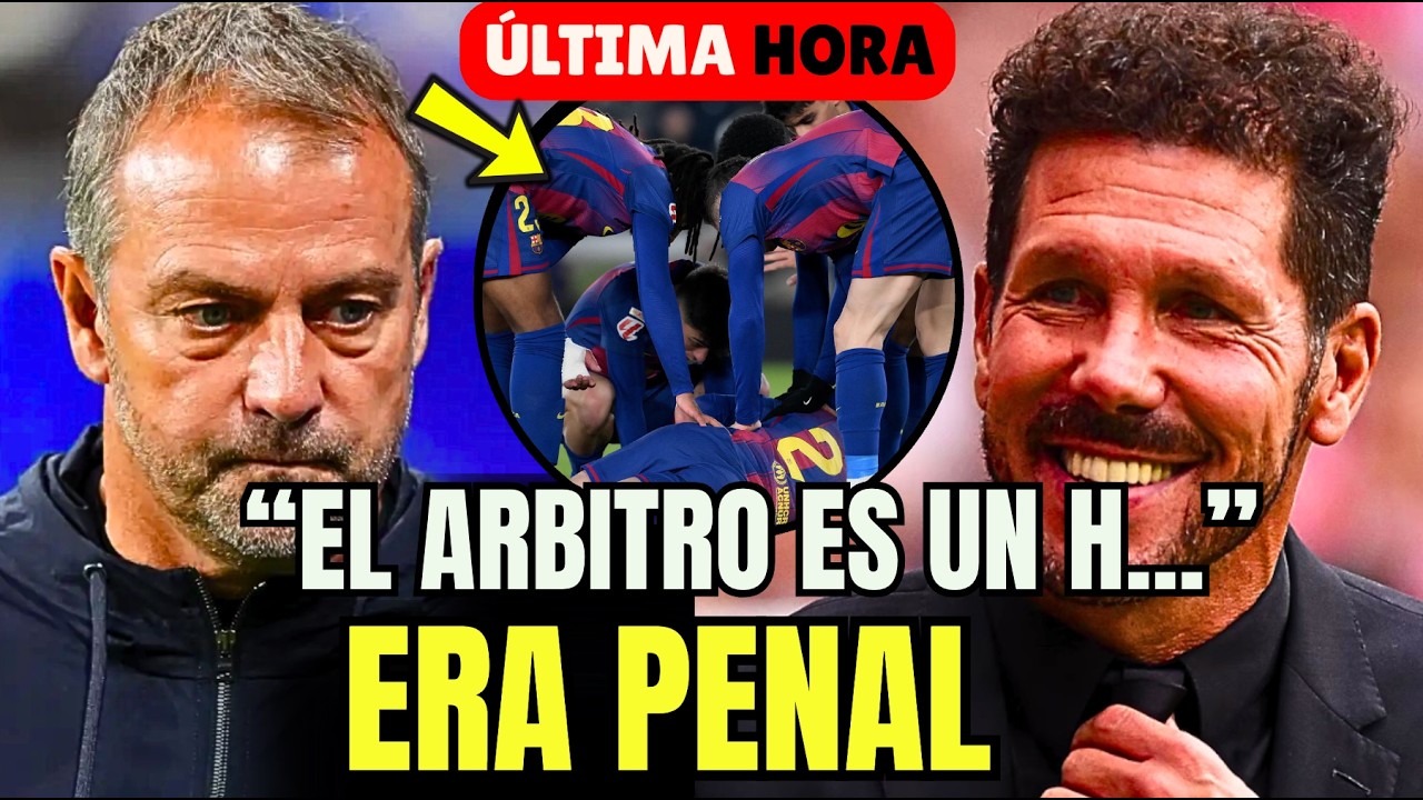 🚨¡HUMILLACIÓN TOTAL!: EL BARÇA DE FLICK DESTROZA AL ATLETI Y SIMEONE QUEDA AL BORDE DE LA DIMISIÓN🔥