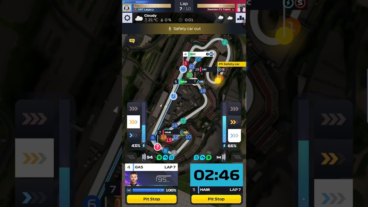 F1 Clash... Series 12... Duel... Spain (dry/wet)