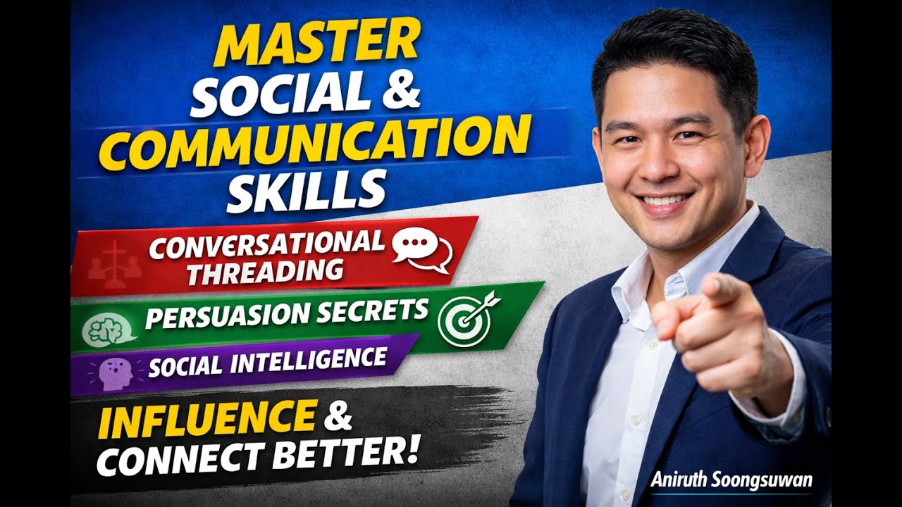 Master Social Skills & Communication | Conversational Threading, Persuasion & Social Intelligence