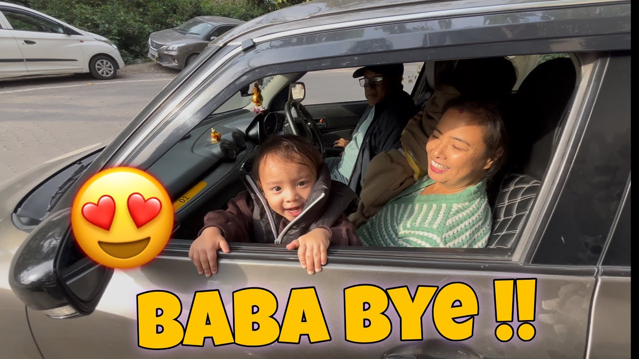 Kairav lai Linu Ama Baba Ownu vyo 😍 || He Got so Excited 🥰