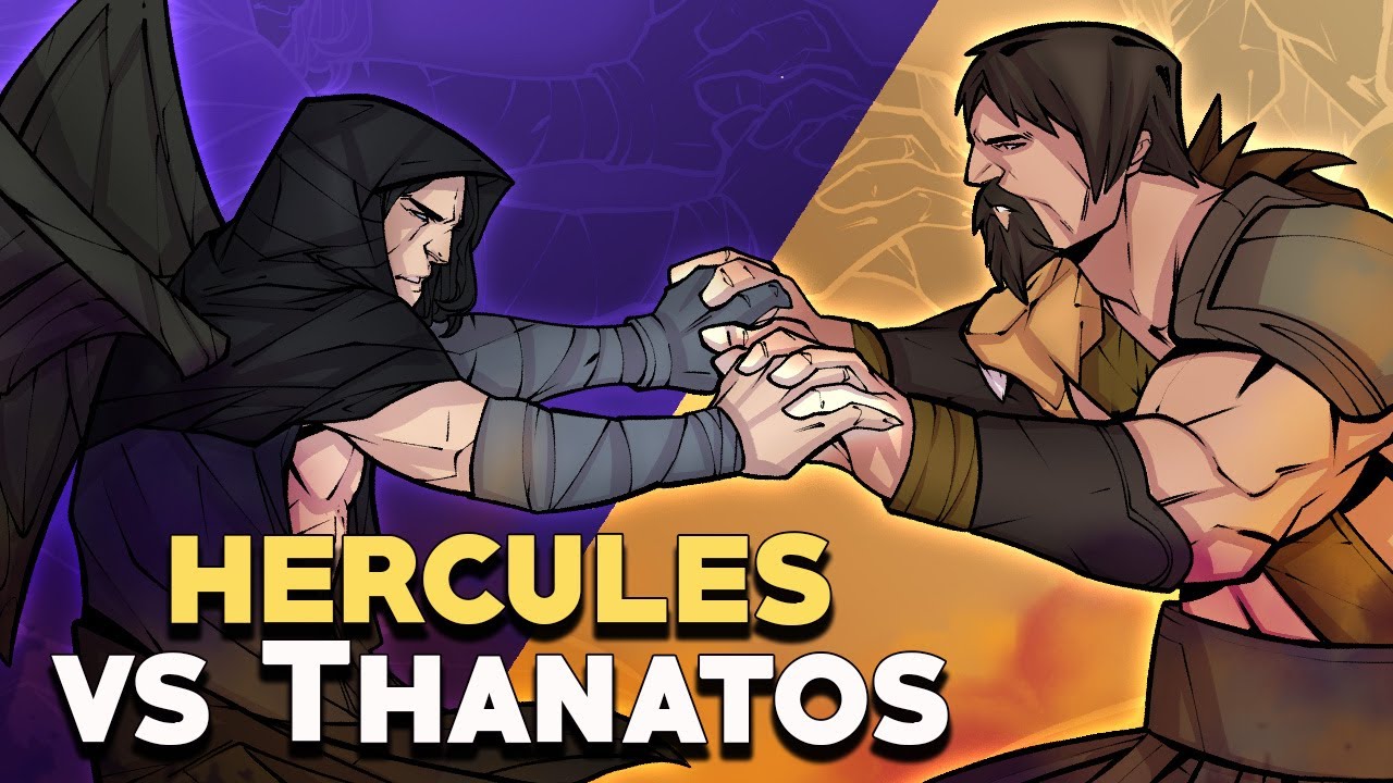 Hercules contre Thanatos (Alceste et Adm&egrave;te) - Mythologie Grecque  - Histoire et Mythologie en BD