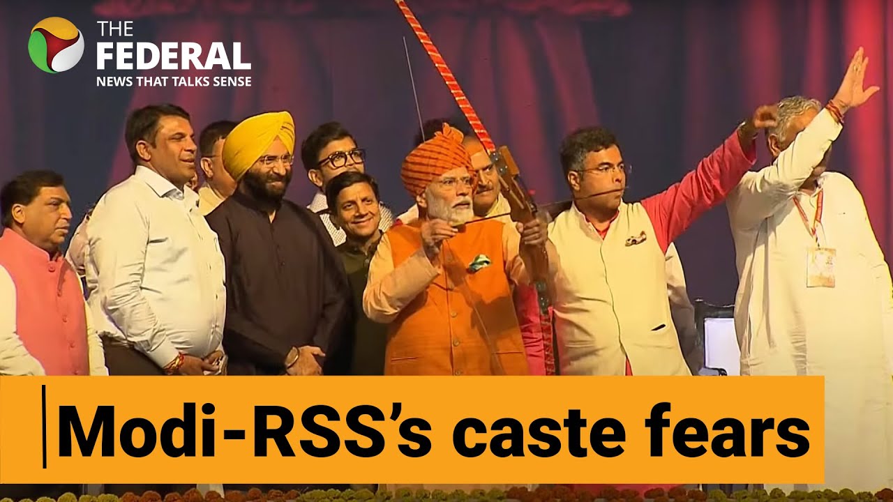 Modi-Bhagwat&rsquo;s shared fear: Caste divisions in upcoming polls | The Federal Opinion