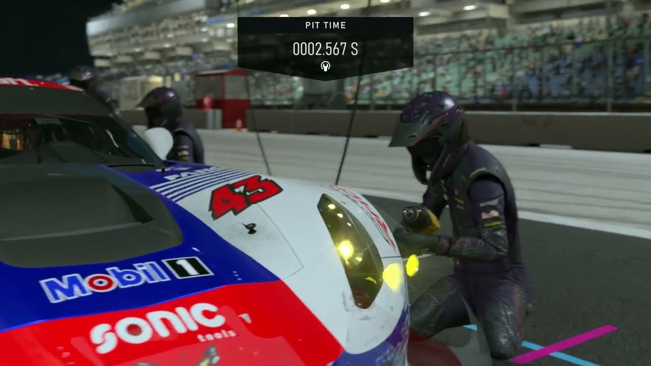 Forza Motorsport - Sunset Peninsula with some blockers