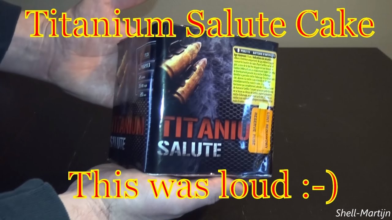 Piromax PXB2113 - Titanium Salute - Awesome loud salutes! | Shell Martijn