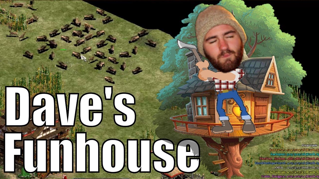 AoE2 - Dave's Funhouse Regicide FFA Madness