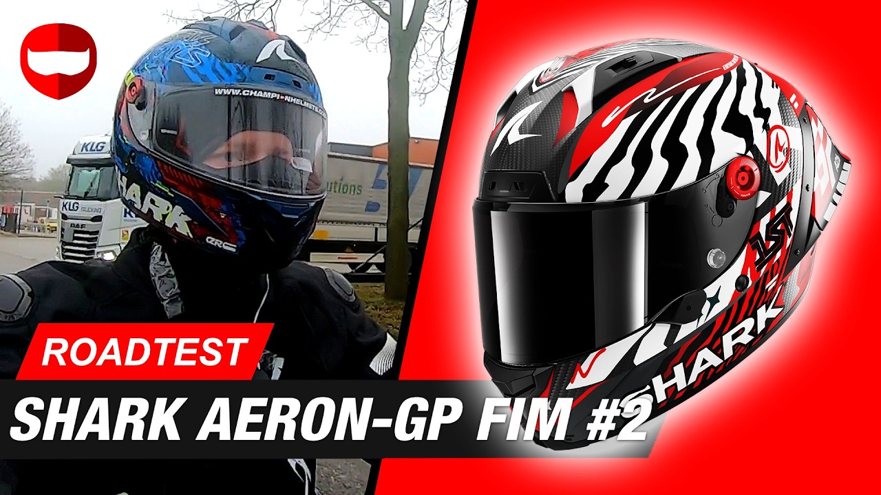 Shark Aeron-GP FIM Racing #2 - Обзор и тест-драйв