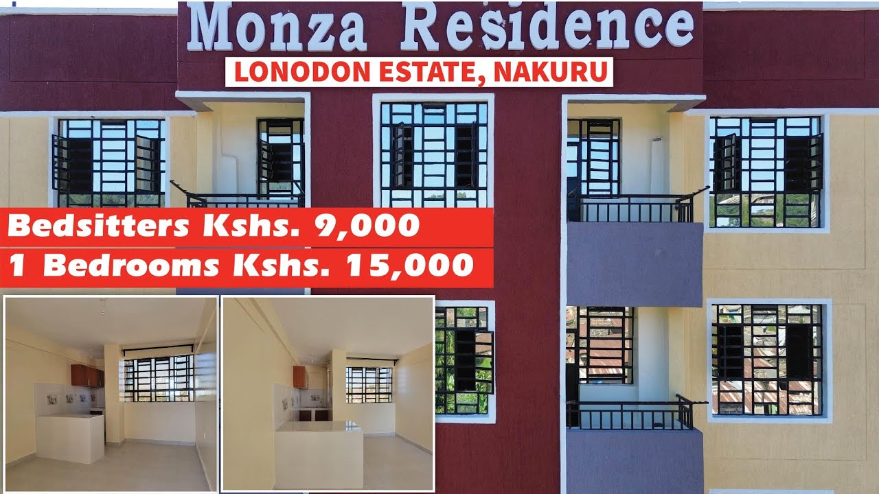 London Estate Nakuru Finally Has Modern Bedsitter and 1 Bedrooms 👊