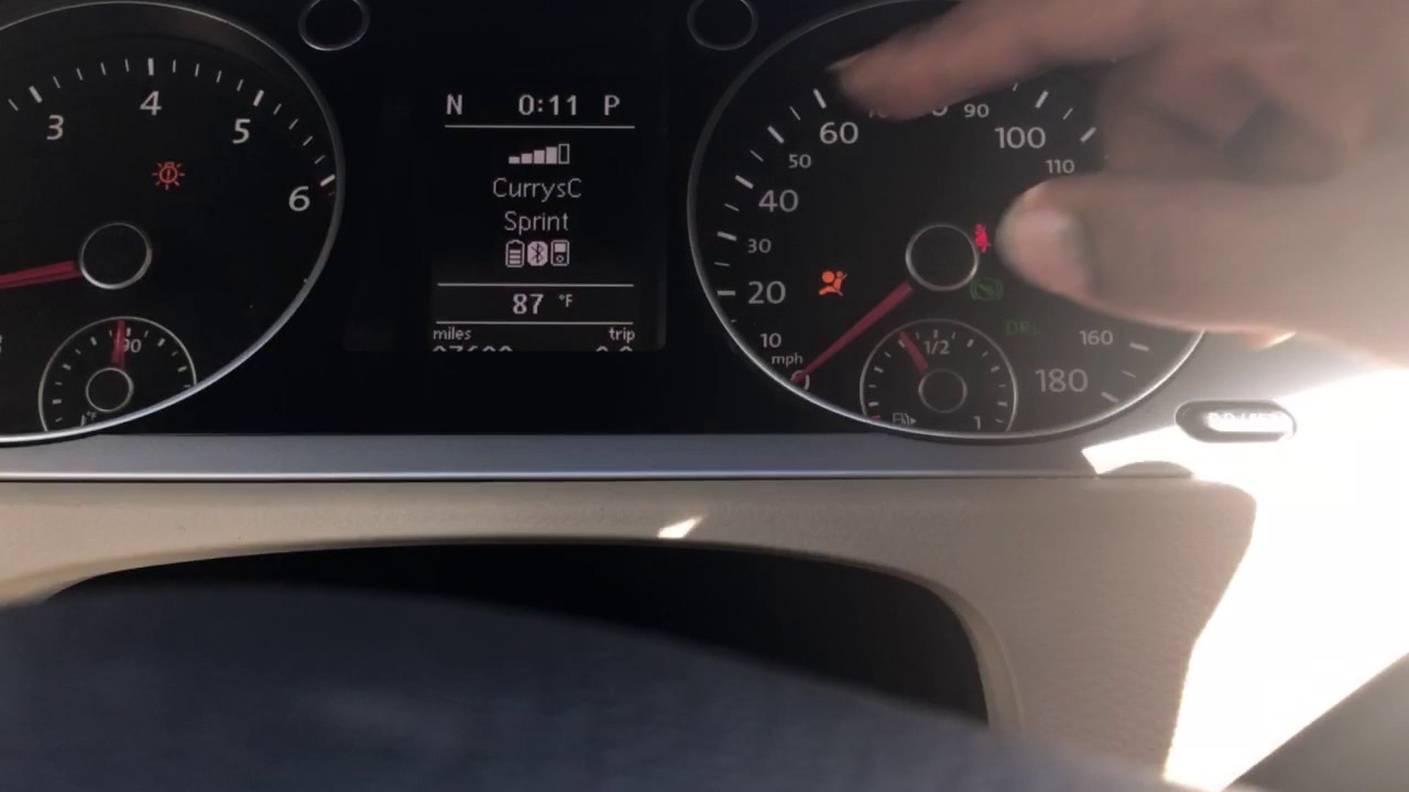 VW CC SPORT PAIRED DEVICE DELETED