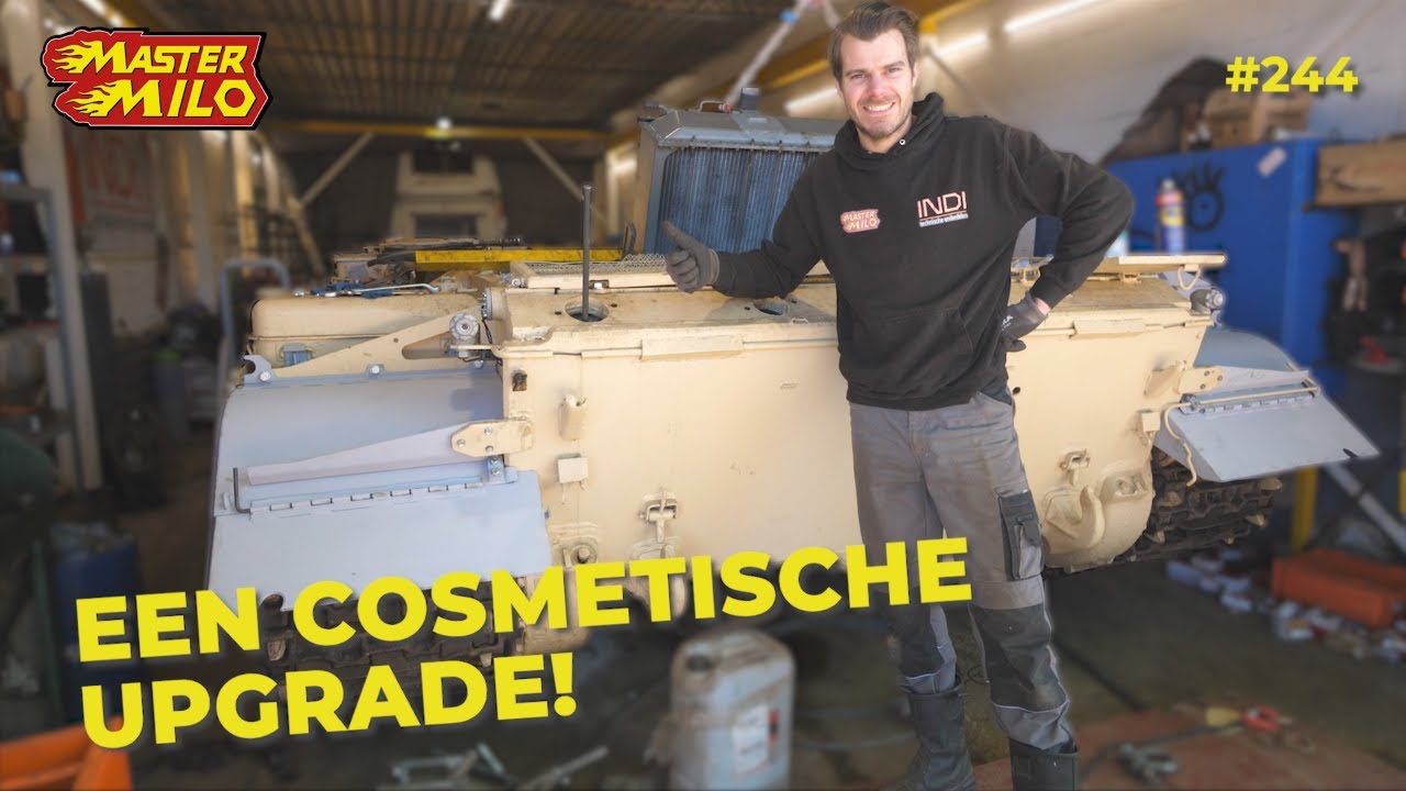 Tank startleiding maken & spatborden monteren! #244