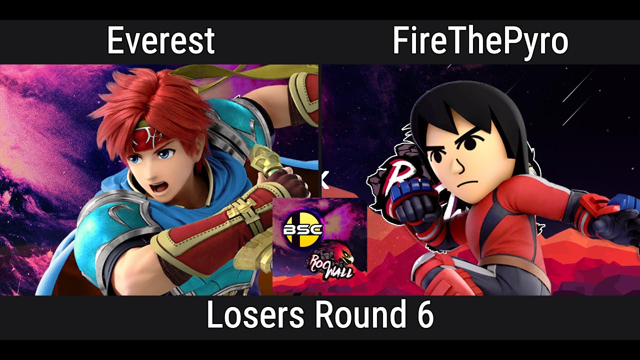 Everest (Roy) VS FireThePyro (Mii Brawler) | ROC's Nest #3 - SSBU Losers Round 6