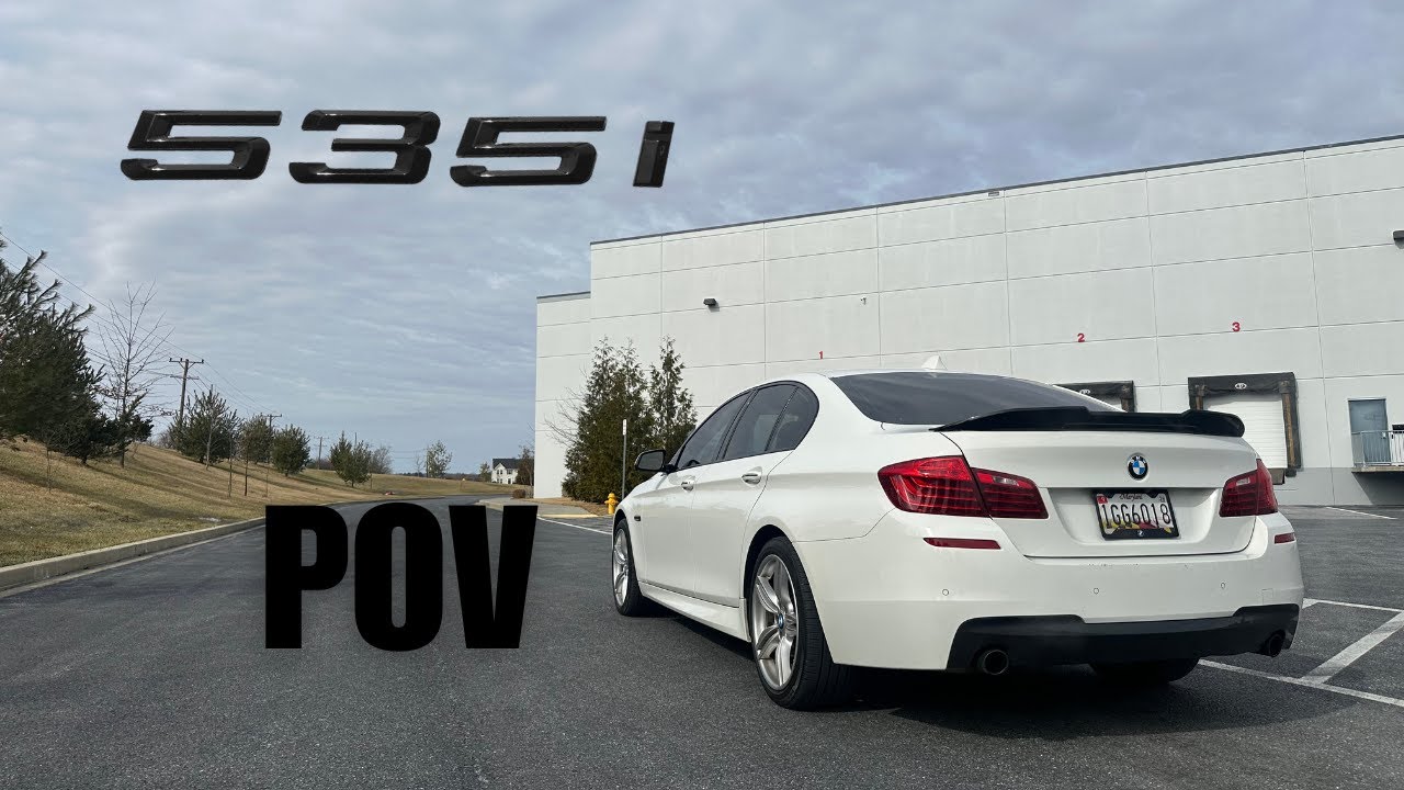BMW F10 535i POV DRIVE FROM CLASS